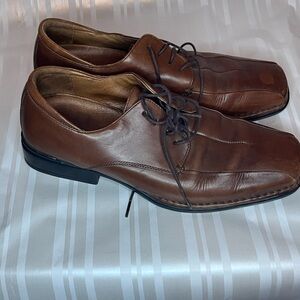 Men’s Rockport lace up oxford’s brown leather shoes. - style# APM24813- size-9W